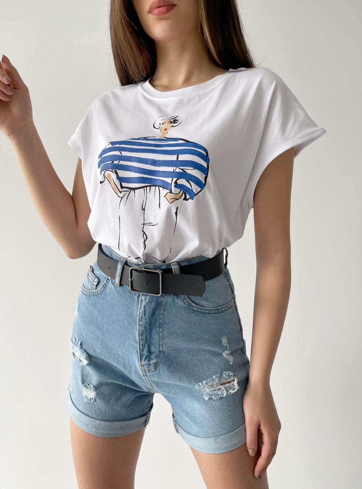 LIL DETAILED MOM SHORTS